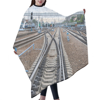 Personality  Railway Junction. Hair Cutting Cape