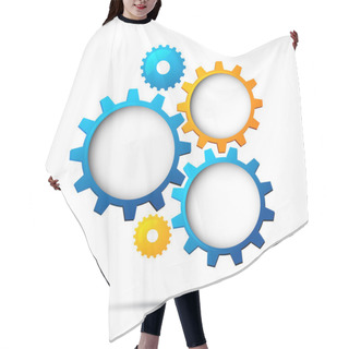 Personality  Abstract Web Design Hair Cutting Cape
