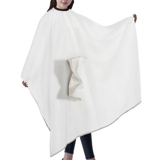 Personality  Used Paper Cup Hair Cutting Cape