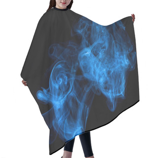 Personality  Burning Match Isolated On Black Background Hair Cutting Cape