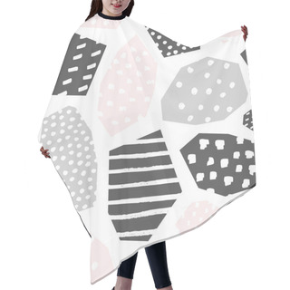 Personality  Abstract Geometric Pattern Hair Cutting Cape