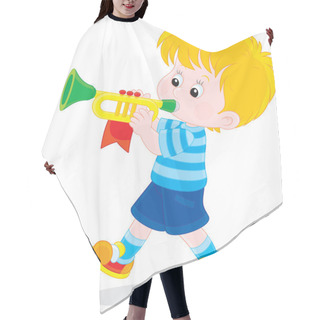 Personality  Little Trumpeter Hair Cutting Cape