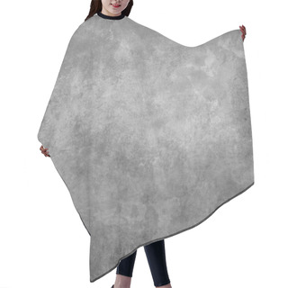 Personality  Abstract Grey Paint Background Hair Cutting Cape