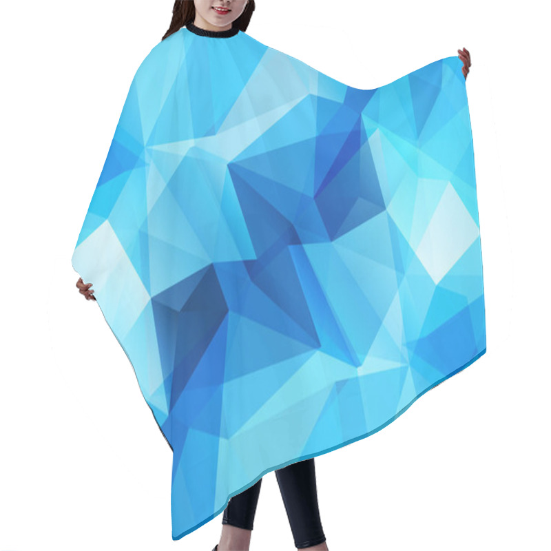 Personality  Bright Wallpaper. Geometric Texture. Colorful Pattern. Creative Concept. Hair Cutting Cape