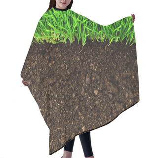 Personality  Healthy Grass And Soil Hair Cutting Cape