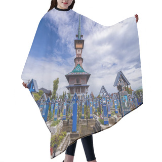 Personality  Merry Cemetery Church In Romania Hair Cutting Cape
