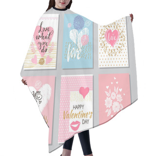 Personality  Love Cards Set 11 Hair Cutting Cape