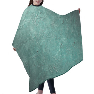 Personality  Green Textured Surface Abstract Background Hair Cutting Cape