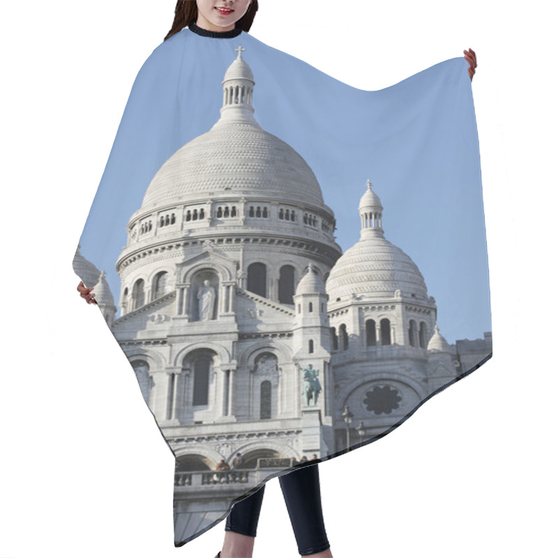 Personality  Sacred Heart Cathedral hair cutting cape
