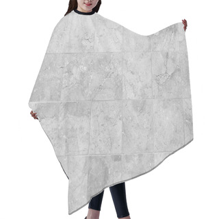 Personality  Marble Stone Tiled Floor Hair Cutting Cape