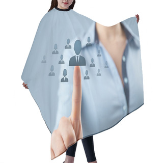 Personality  Human Resources And CRM Hair Cutting Cape