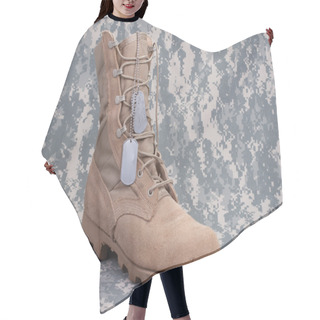 Personality  US ARMY Concept Hair Cutting Cape