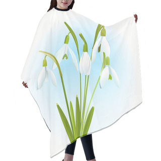 Personality  Snowdrops Hair Cutting Cape