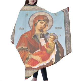 Personality  Orthodox Icon Of The Mother Of God. Hair Cutting Cape