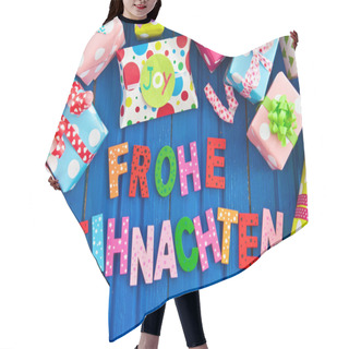 Personality  Little Presents Wrapped In Colorful Paper Hair Cutting Cape