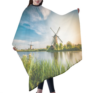 Personality  Historians Dutch Windmills Near Rotterdam Hair Cutting Cape