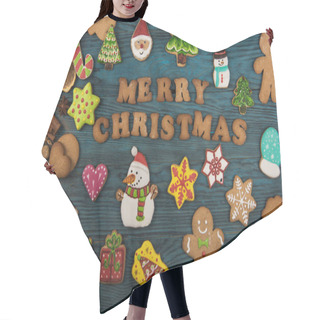 Personality  Gingerbreads For New Years And Christmas Hair Cutting Cape