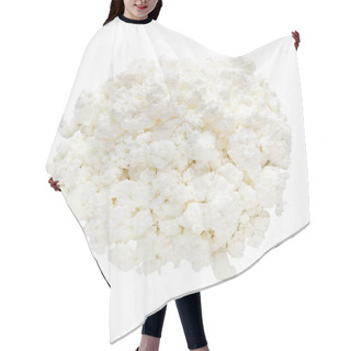 Personality  Cottage Cheese Heap Isolated Hair Cutting Cape