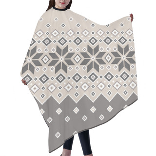 Personality  Nordic Tradition Pattern Hair Cutting Cape