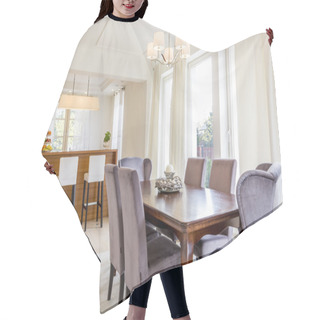 Personality  Spacious Dining Room Hair Cutting Cape