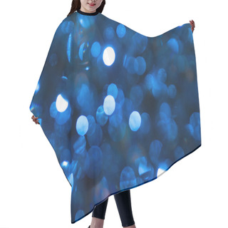 Personality  Abstract Background Of Holiday Lights Hair Cutting Cape