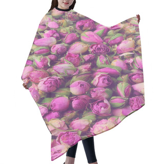 Personality  Roses Buds Hair Cutting Cape