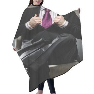 Personality  Business Sitting Hair Cutting Cape