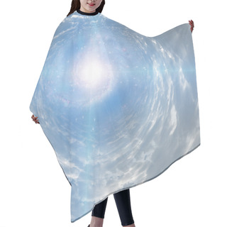 Personality  Tunnel Of Light Hair Cutting Cape