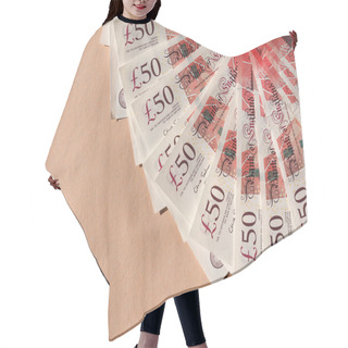 Personality  Fifty Pound Notes Hair Cutting Cape