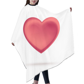 Personality  Vector Illustration Of A Red Heart - Isolated Hair Cutting Cape