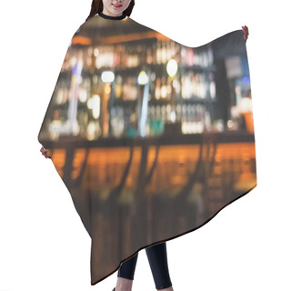 Personality  Blur Vision Perspective View Of A Drunk Person In Pub Hair Cutting Cape