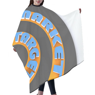 Personality  Target Marketing Concept Hair Cutting Cape