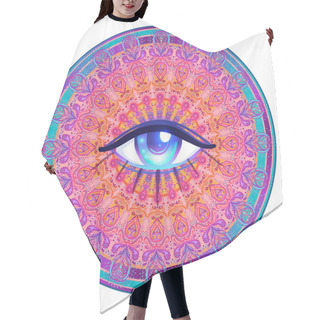 Personality  All Seeing Eye Hair Cutting Cape