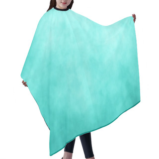 Personality  Teal Turquoise Background Texture Hair Cutting Cape