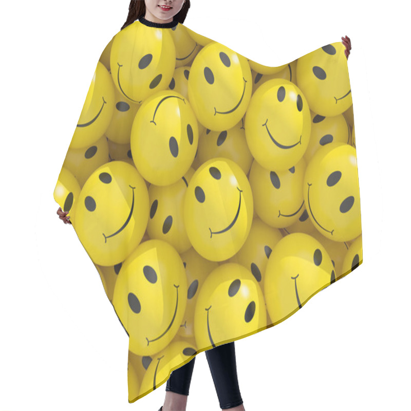 Personality  Emoticons hair cutting cape