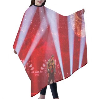 Personality  Joci Papai From Hungary Eurovision 2017 Hair Cutting Cape
