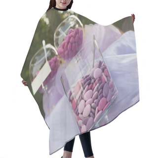 Personality  Sugared Almonds Hair Cutting Cape