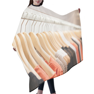 Personality  Clothes On A Rack Hair Cutting Cape
