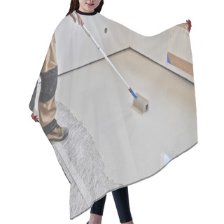 Personality  Leveling The Floor Leveled Hair Cutting Cape