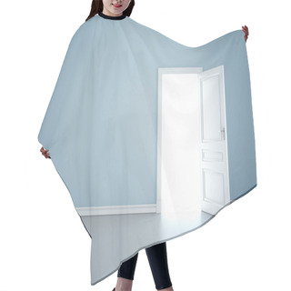 Personality  Wall And Opened Door Hair Cutting Cape