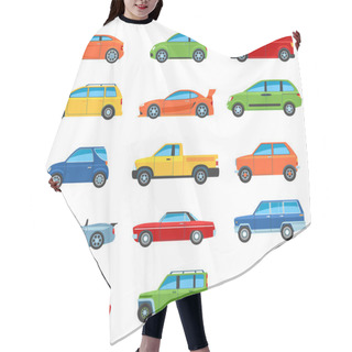 Personality  Passenger Car Icons Hair Cutting Cape