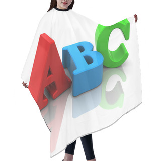 Personality  Abc Sign Hair Cutting Cape