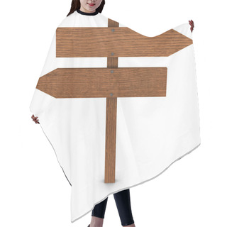 Personality  Wooden Arrow Signs Hair Cutting Cape