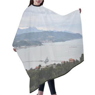 Personality  View Of La Spezia And The Gulf Of Poets Hair Cutting Cape