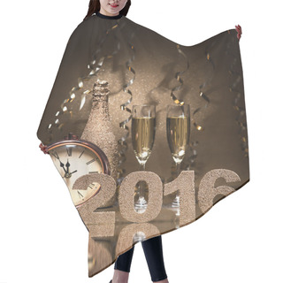 Personality  New Years Eve Celebration Hair Cutting Cape