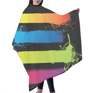 Personality  Grunge Banners Hair Cutting Cape