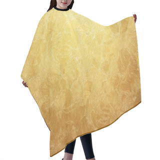 Personality  Gold Background Hair Cutting Cape