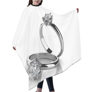 Personality  Jewellery Ring Hair Cutting Cape