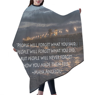 Personality  Positive Quote Hair Cutting Cape