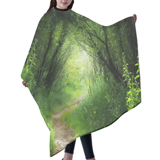 Personality  Way In Deep Forest Hair Cutting Cape